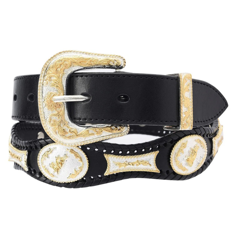 Black concho belt
