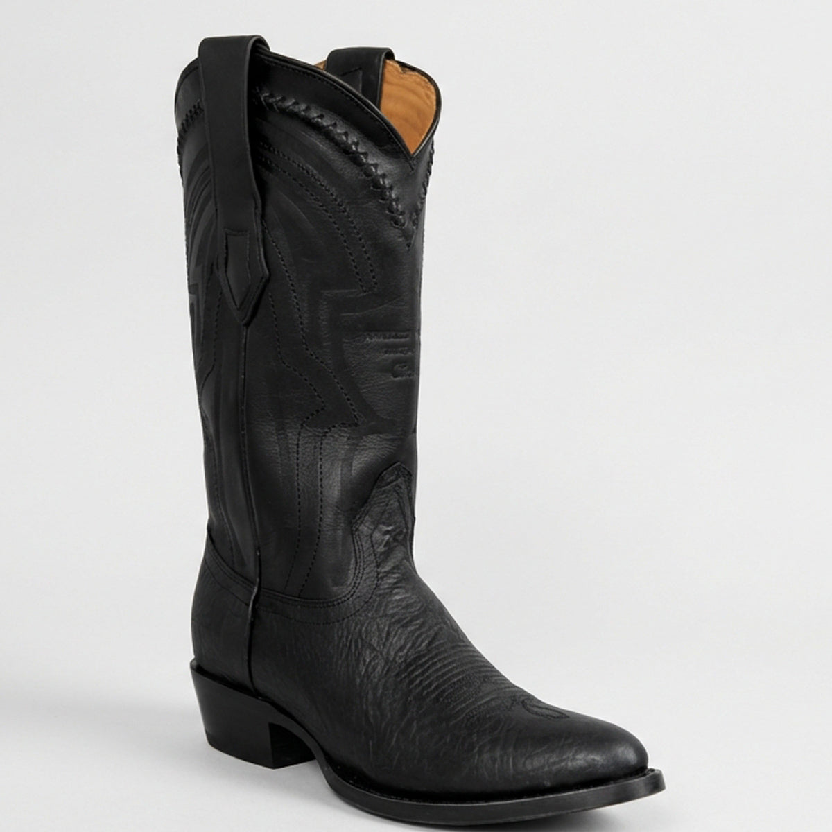 Wild West Men's Bull Shoulder Western Boot R-Toe