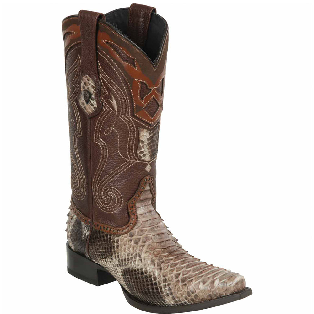 Python Skin Boots Blue Snakeskin Boots | Original Snake Skin Cowboy Boots