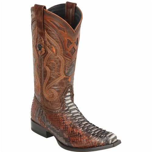 Square Toe Snakeskin Boots main image 1