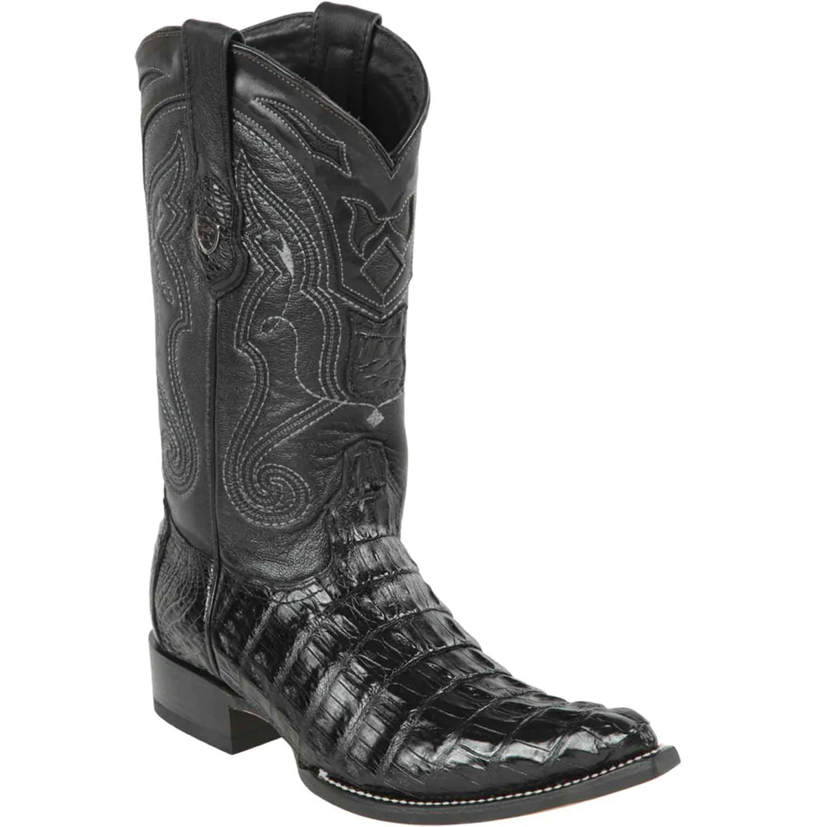 Wild West Caiman Tail Pointy Mexican Boots