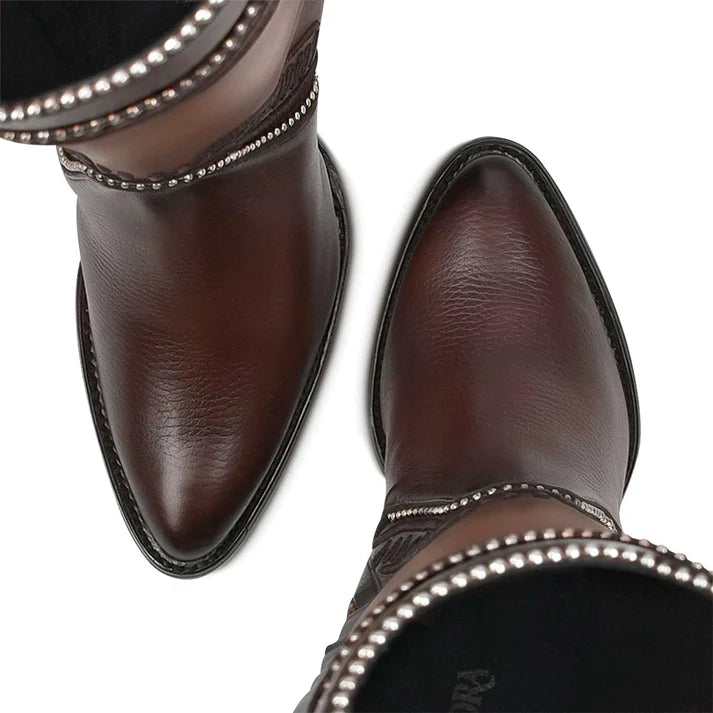 Botas chocolate mujer 2025