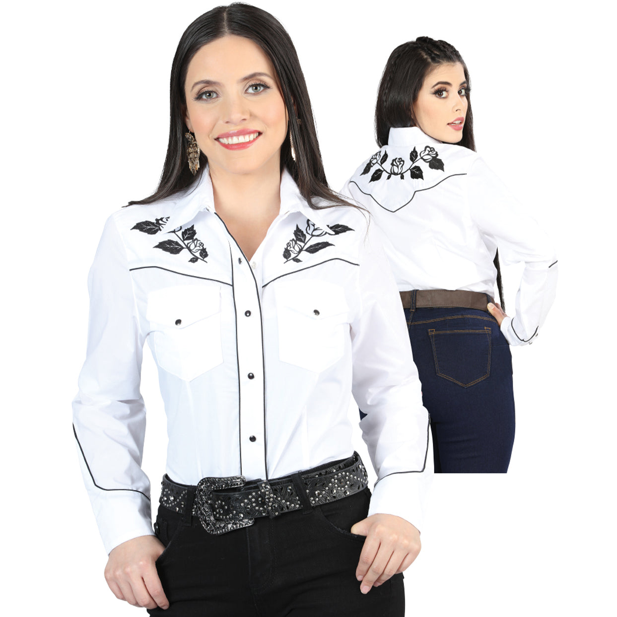 Camisa Vaquera Camisas Elegantes Para Niñas Estilos De Camisas De