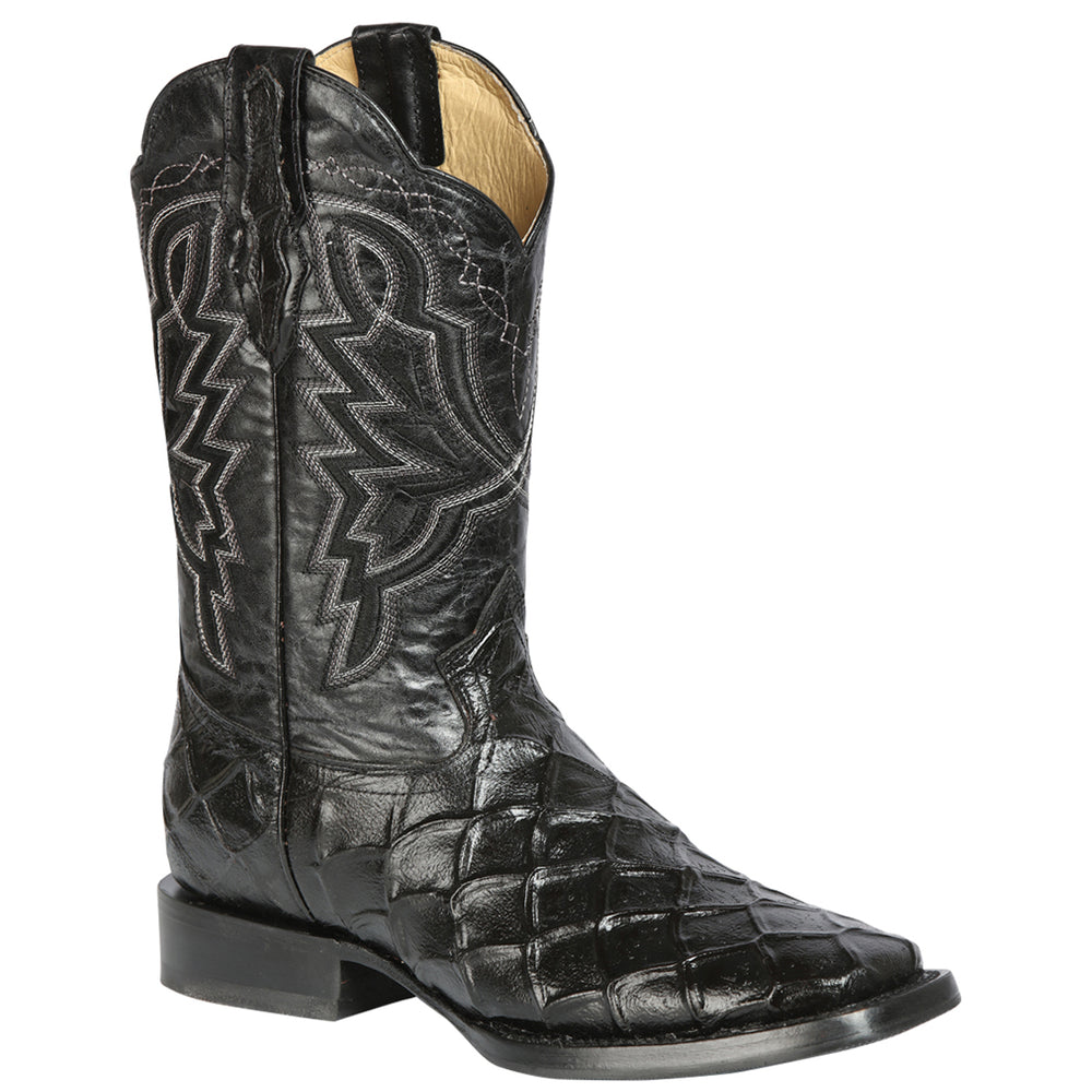 El General Rodeo Boot - Imit. Pirarucu - Black 44663