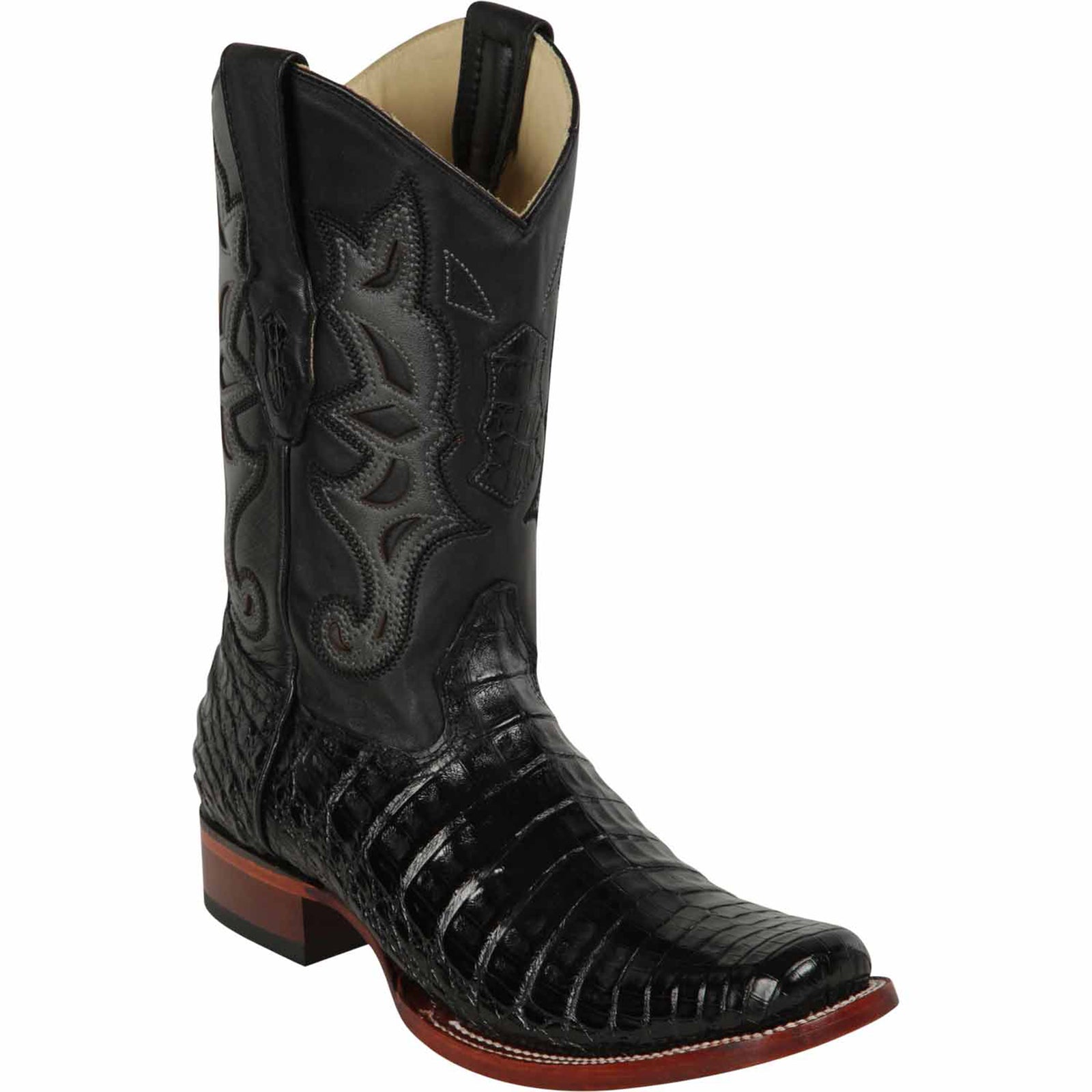 Caiman Square Toe Cowboy Boots main image 0