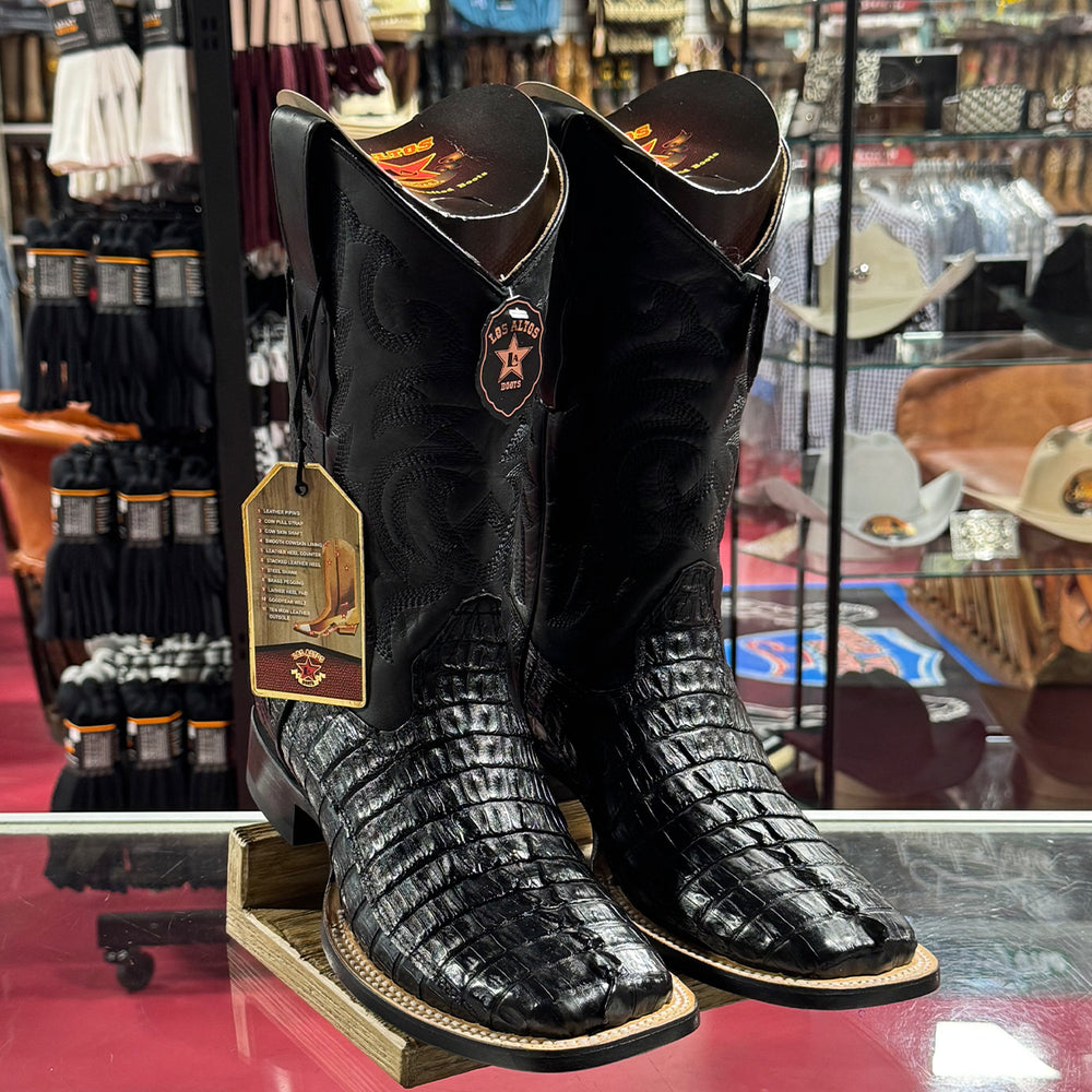 Mens Caiman Square Toe Boots main image 0