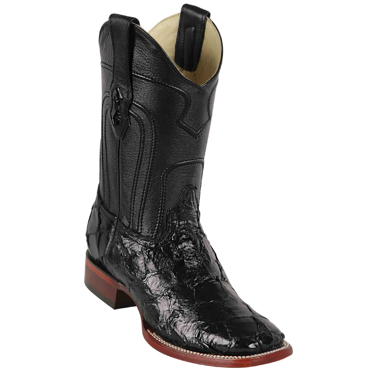 Mens King Exotic Boots Cowboy Boots Style By Los Altos Botas For Sale Genunie Stingray Mantarraya Skin Black Snip Toe Western Cowboy Dress Cowboy Botas De Mantarraya - Mantarraya Boots Cheap Priced For Sale Online