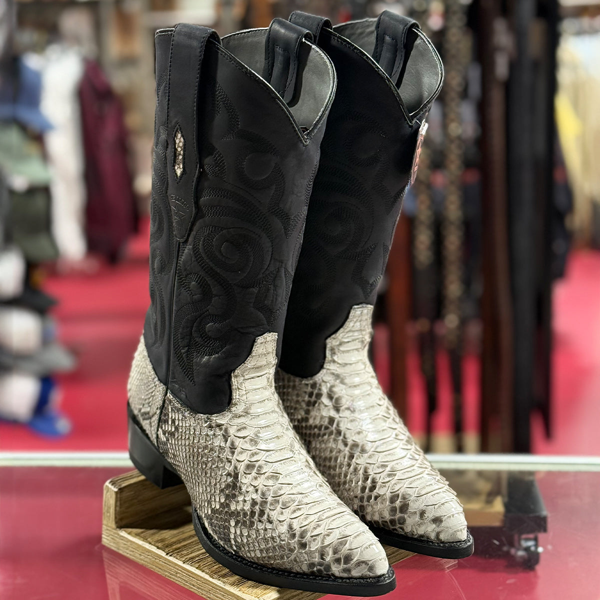 Los Altos Snakeskin boots