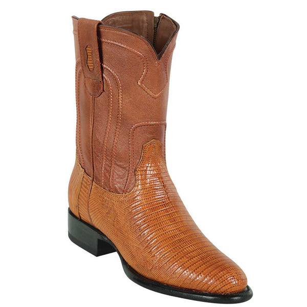 Antique Saddle Lizard Square Toe Boots main image 1