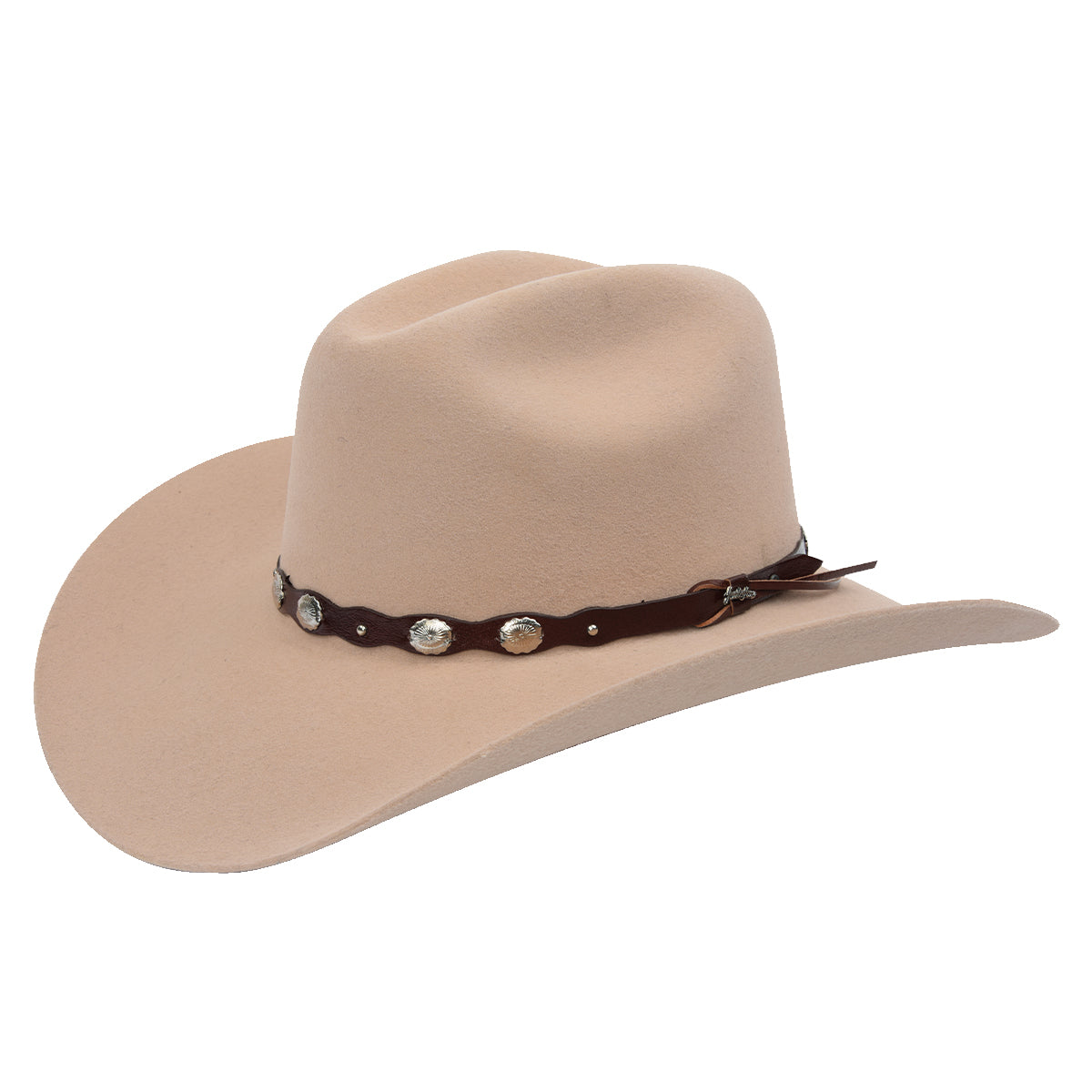 Tombstone Denver beige felt cowboy hat.