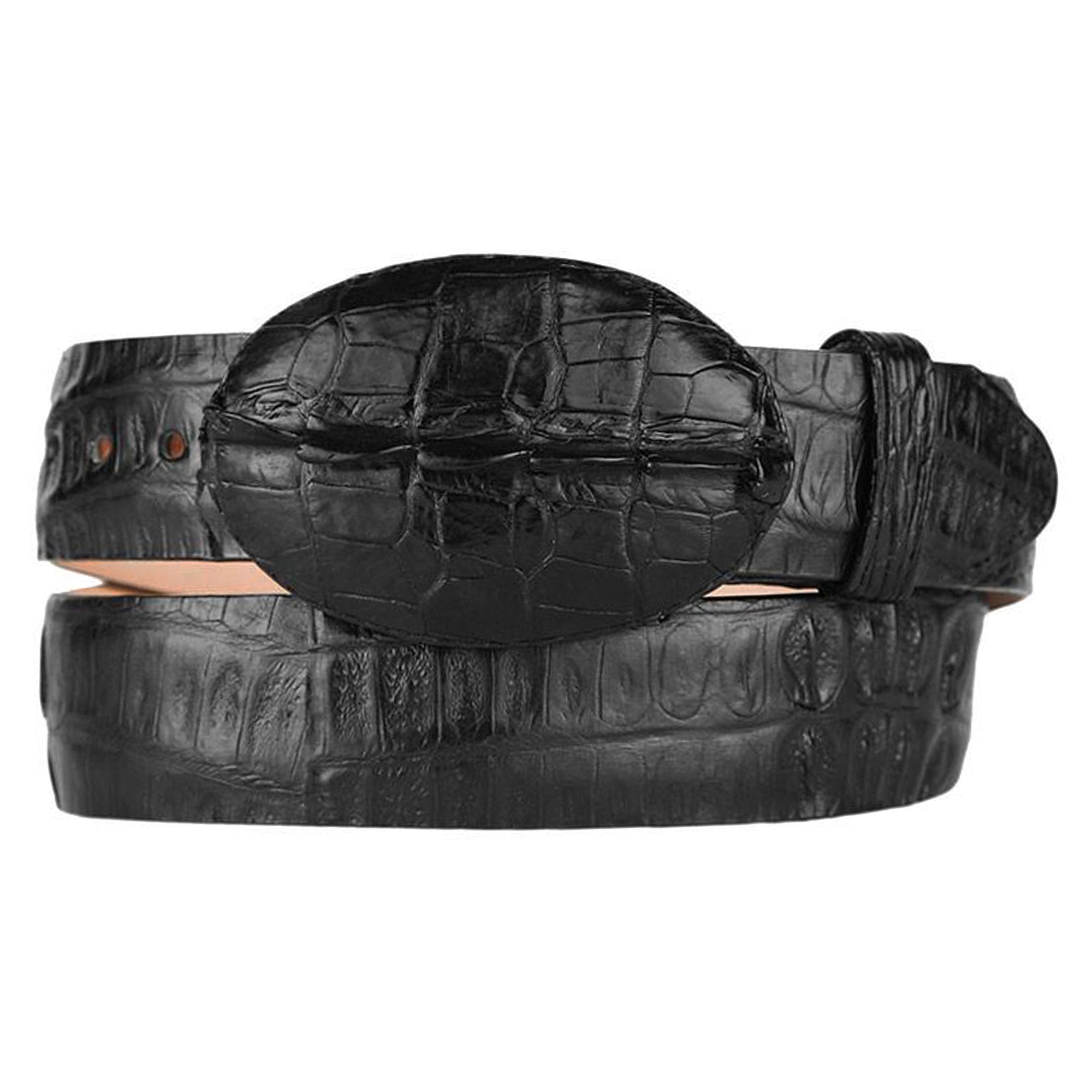 Men's Wild West Caiman Skin Cowboy Belt 2C110209 main image 1