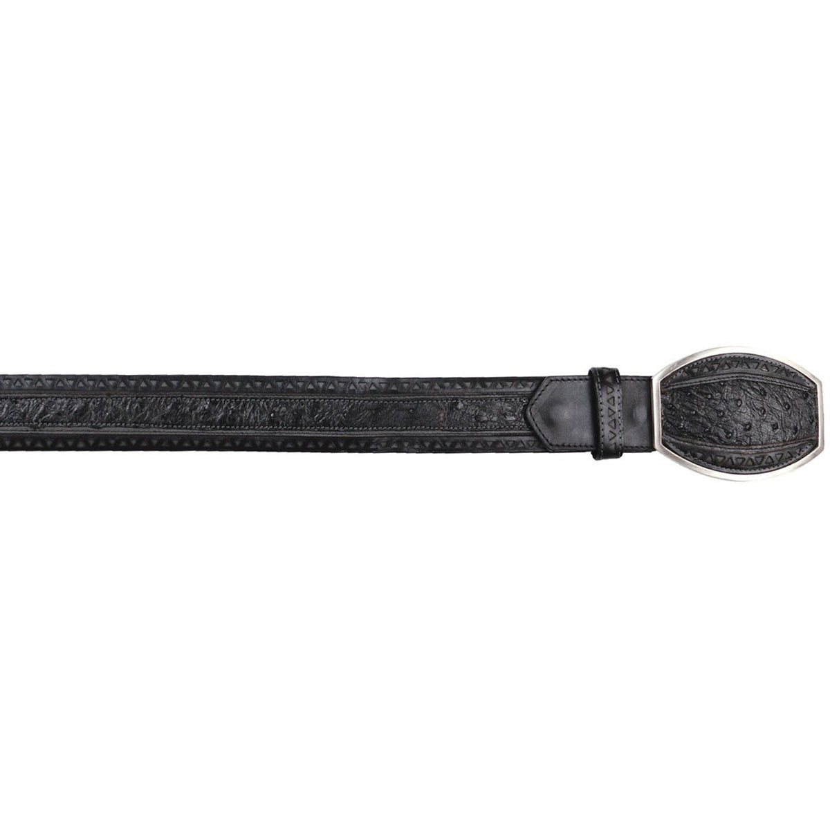 Los Altos Black Genuine Karunga Belt main image 1