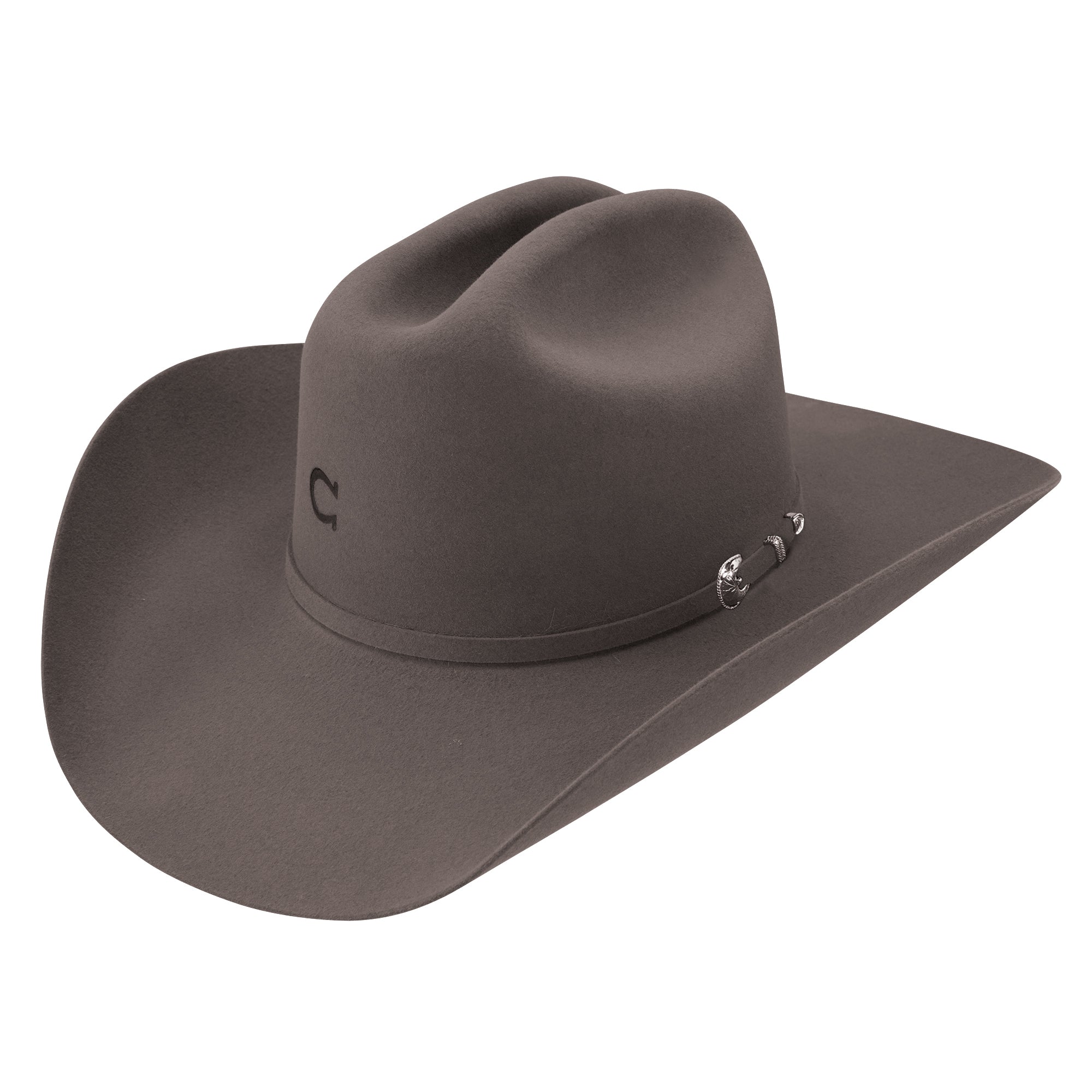 Charlie 1 Horse 6x Cash Charcoal Grey Felt Cowboy Hat
