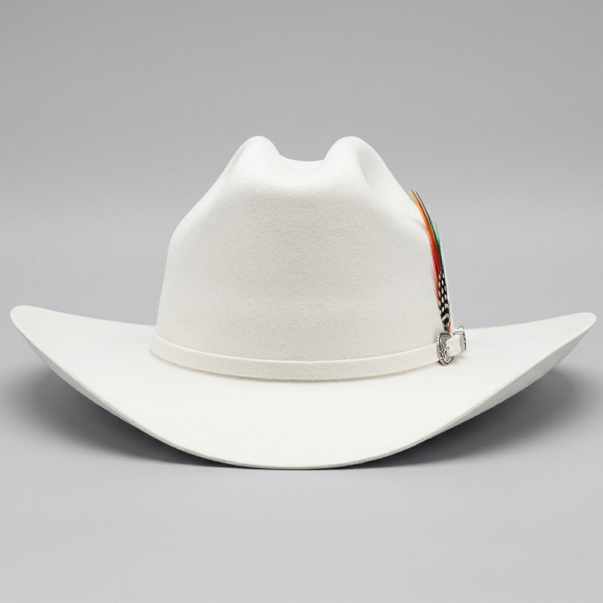 Cuernos Chuecos 6X White Chaparral Sinaloa Felt Cowboy Hat