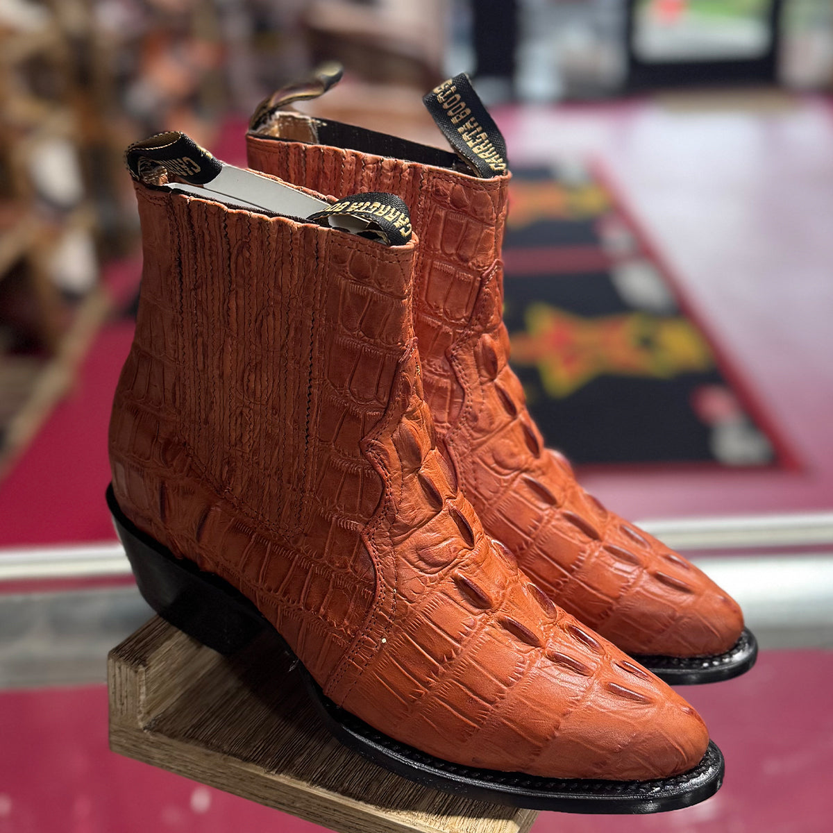 Carreta Tan Leather Ankle Boots‎ size 29 or US 11 Carreta Tan Leather Ankle Boots size 29 or US 11 main image 3
