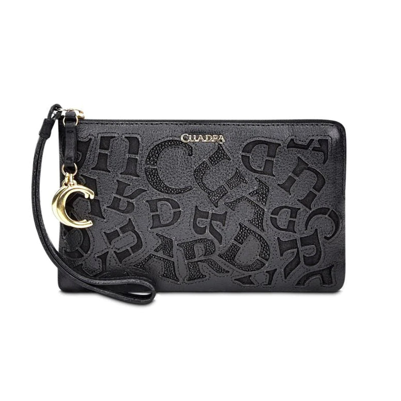 Cuadra Stingray Leather Wristlet