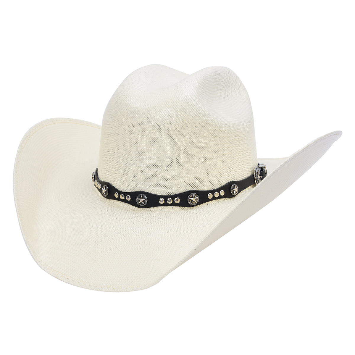 Sombrero Cuernos Chuecos 150X horma Oscar con toquilla con conchos.