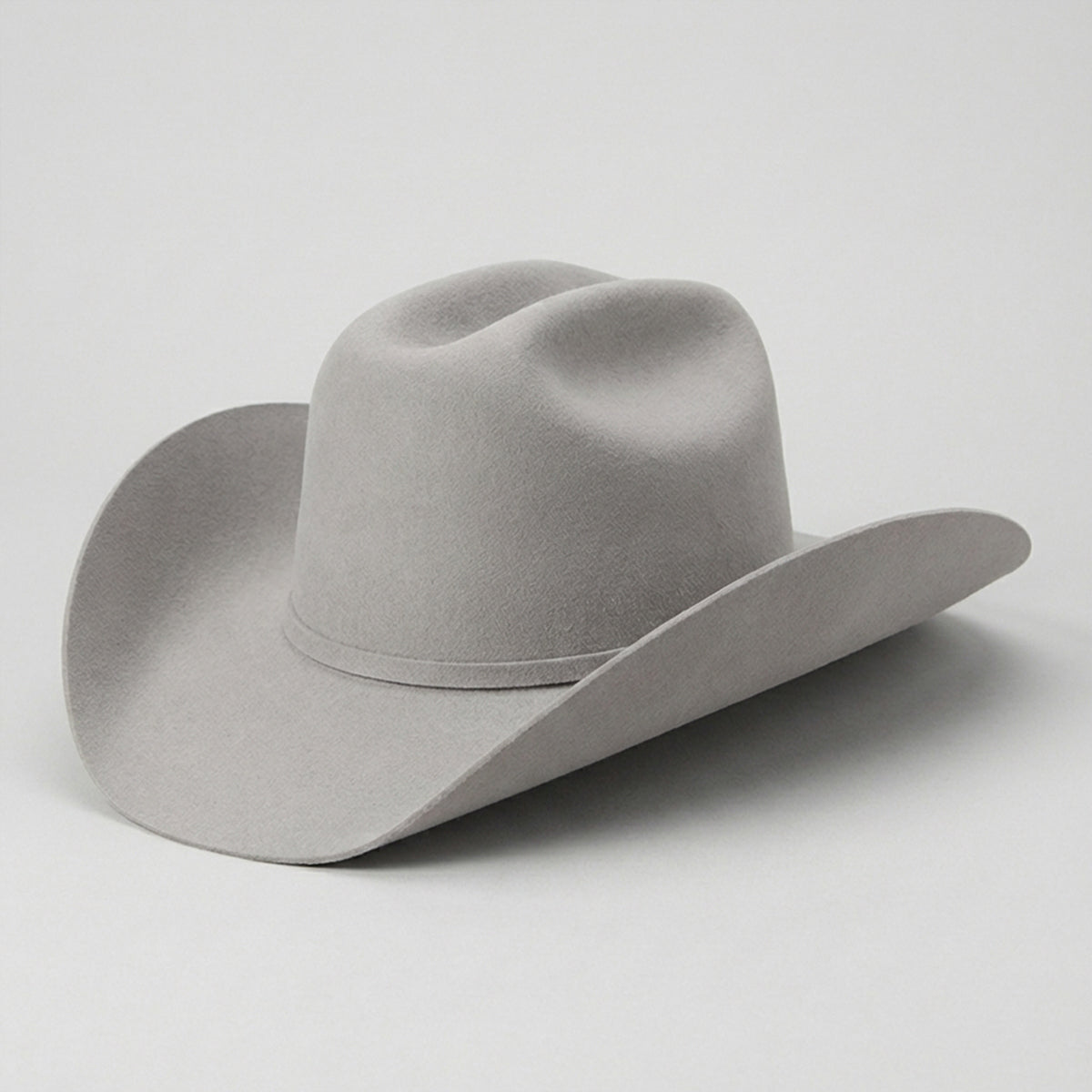 Cuernos Chuecos 6X Milano Mist Grey Felt Tejana Hat
