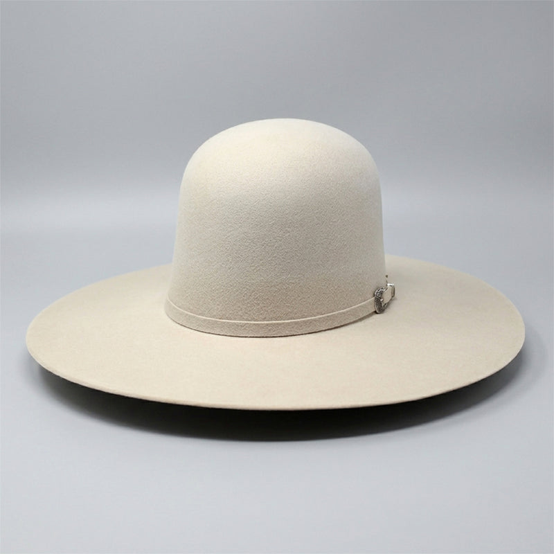 Cuernos Chuecos 6X Silverbelly Open Crown Cowboy Felt Hat