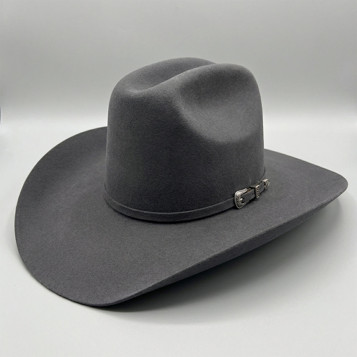 Cuernos Chuecos Charcoal Grey Quarter Horse Cowboy Hat