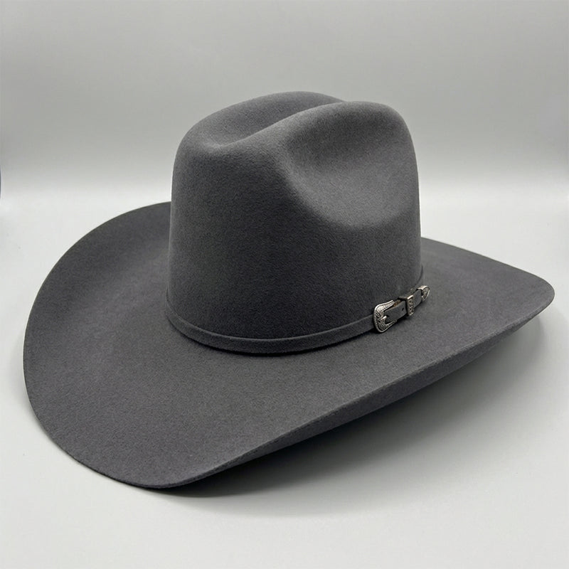 Cuernos Chuecos Charcoal Grey Quarter Horse Cowboy Hat