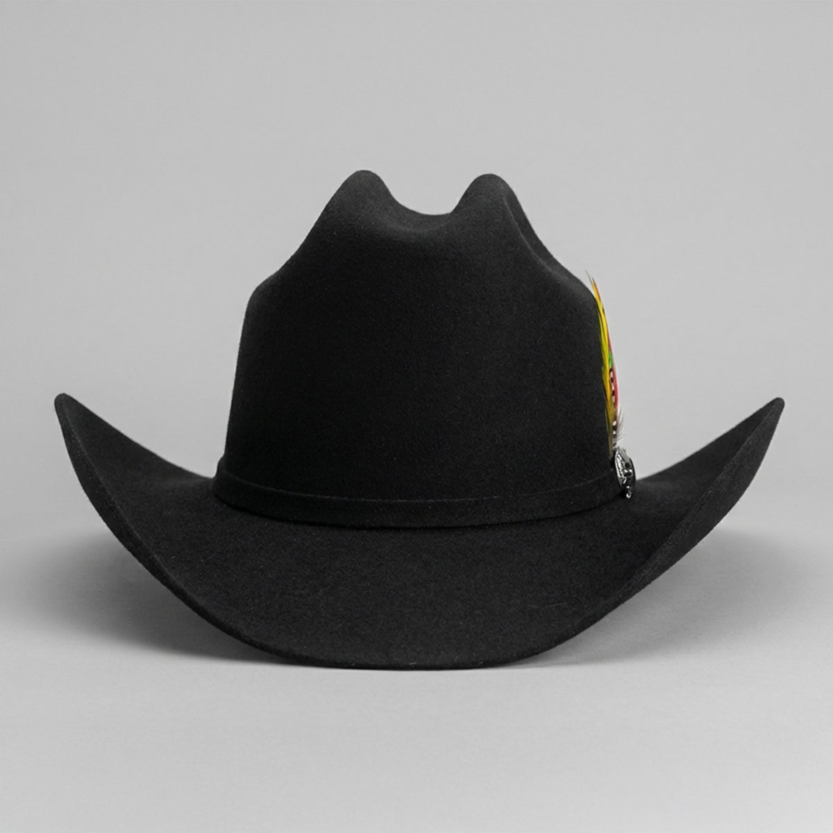 Cuernos Chuecos Durango 6X Black Cowboy Hat