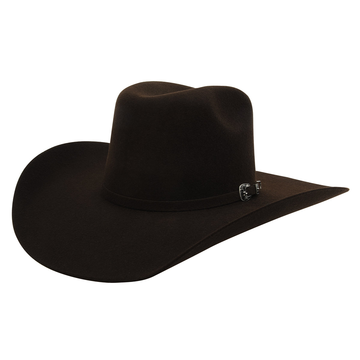 Cuernos Chuecos Renegade 6x brown felt western hat.