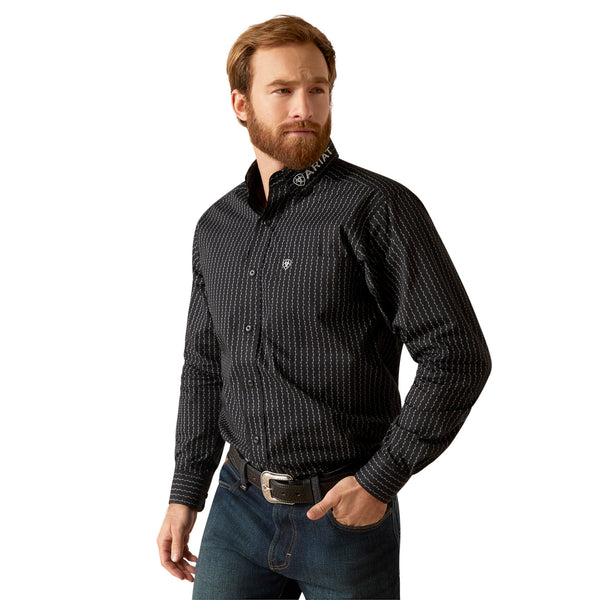 Woodson Ariat Team Logo Fitted Shirt