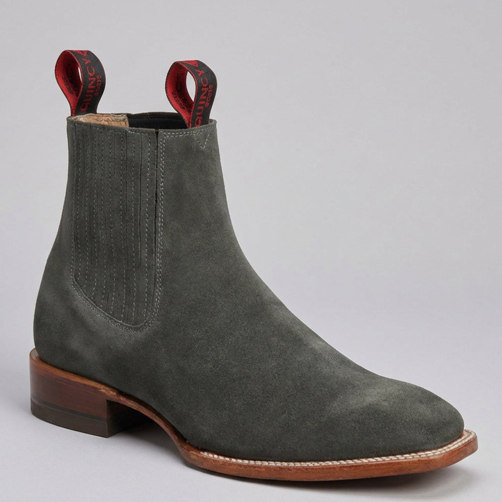 Shoe The Bear Company Men\'s Gray Suede Chelsea Boots High Top Shoes 41/8 Stylish and Durable Gray Suede Chelsea Boots - 100% Leather  main image 3