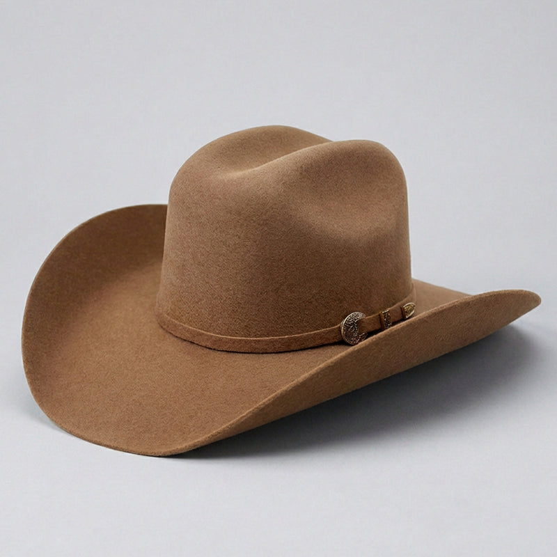 Tombstone Este Oeste Pecan Felt Cowboy Hat