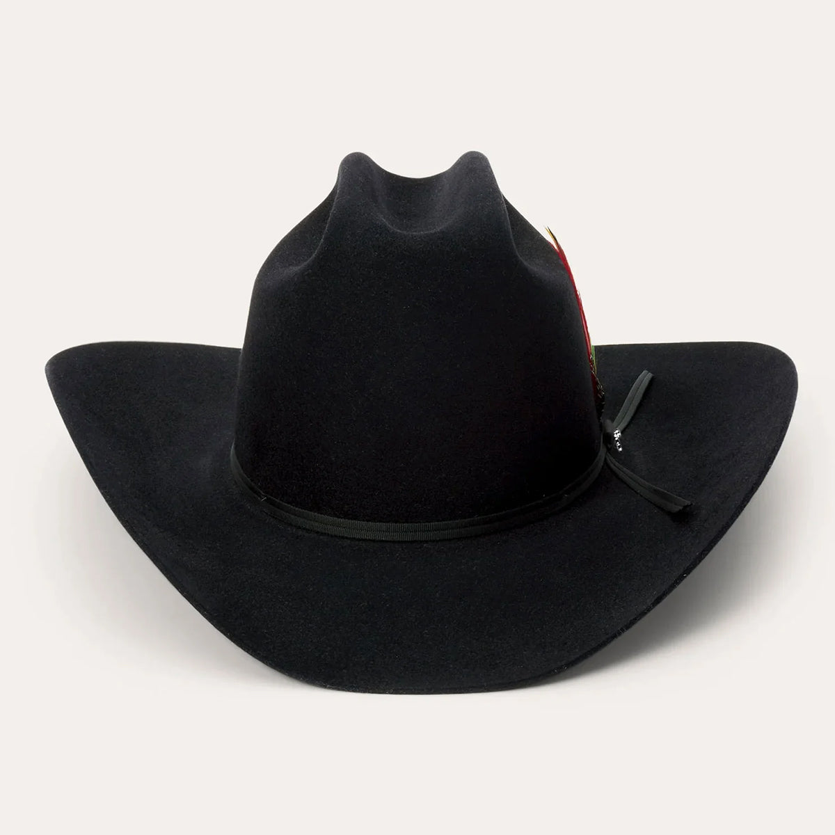 Rancher 6X Black Cowboy Felt Hat