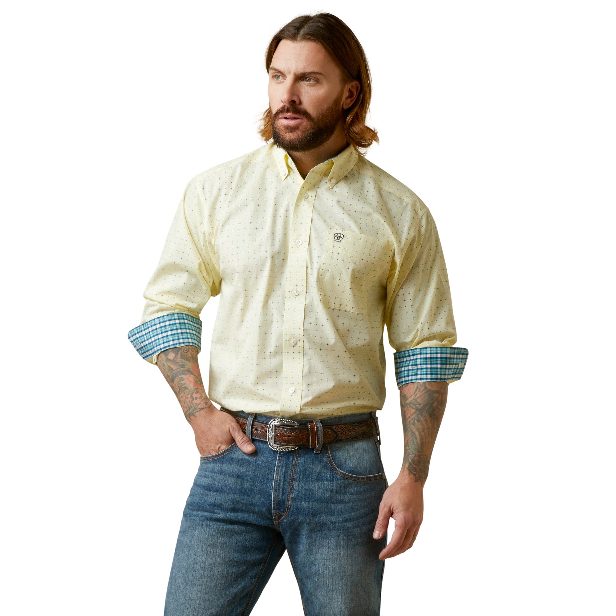 Ariat Shirt Wrinkle Free Cade Classic Fit