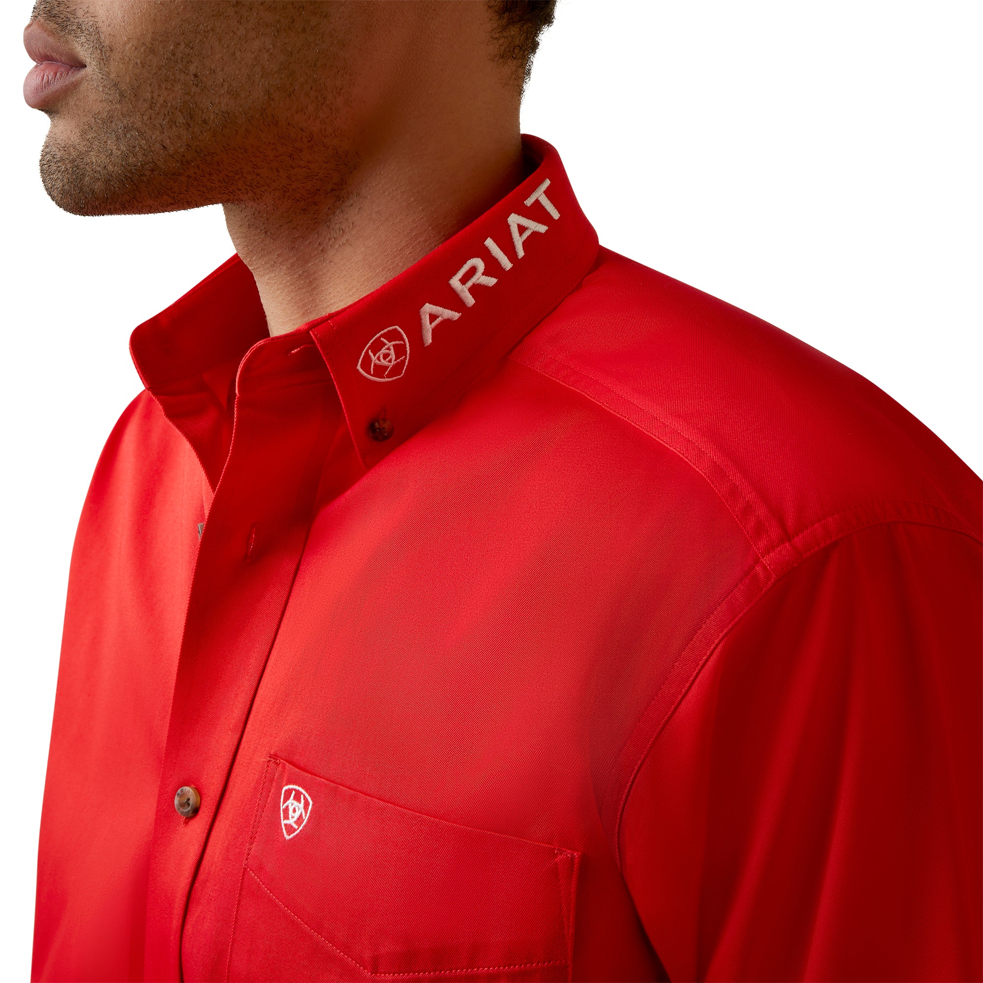 Polo Camisa Roja Manga Larga Camisa Manga Larga Para Hombre Polo Club