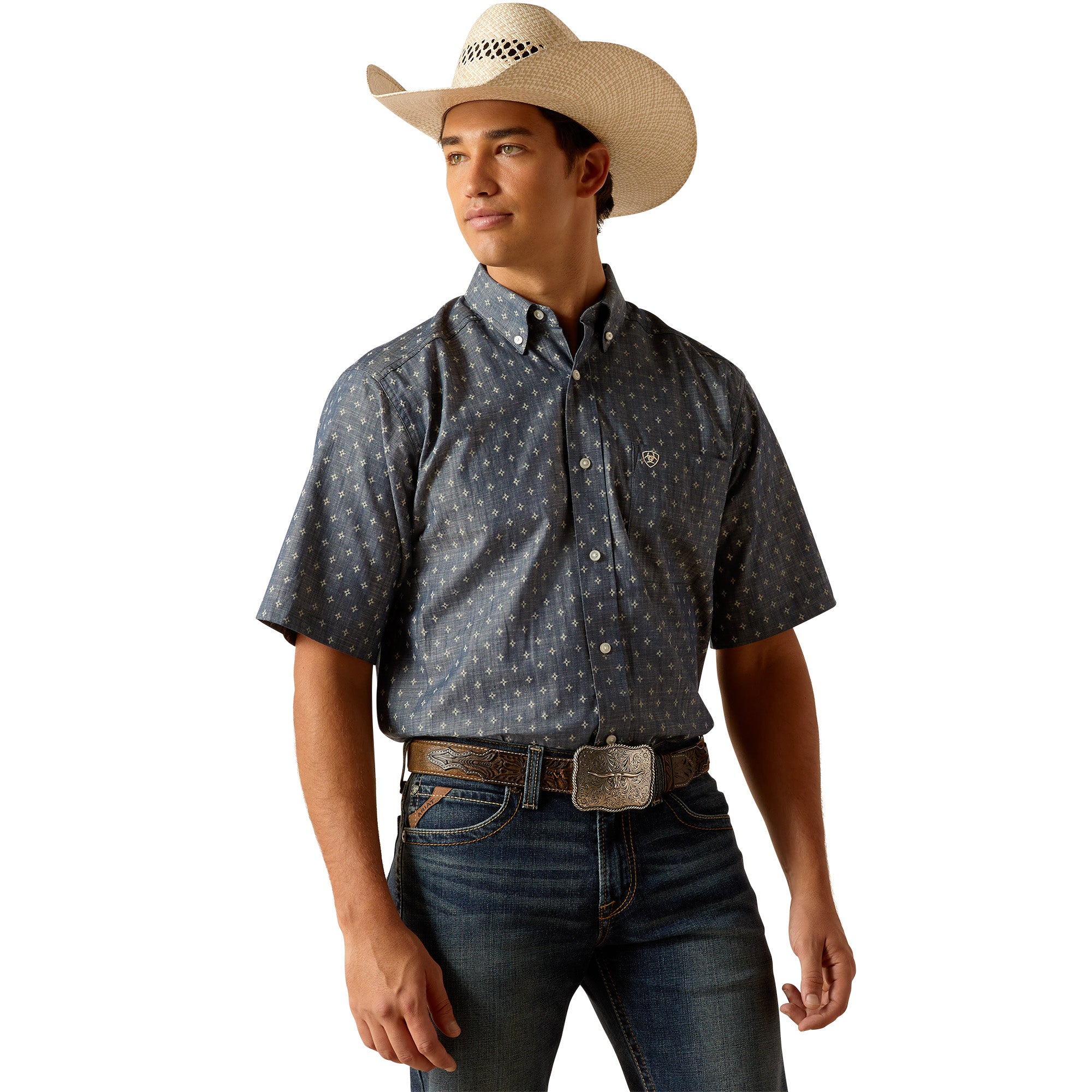Ariat Shirt Short Sleeve Lace Classic Fit