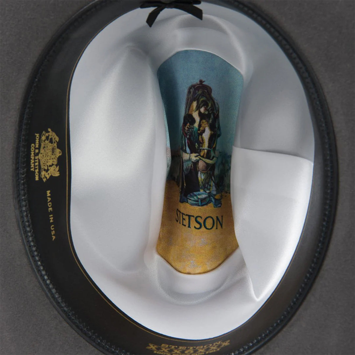 Stetson 6X Skyline Granite Grey Felt Cowboy Hat | Made in USA