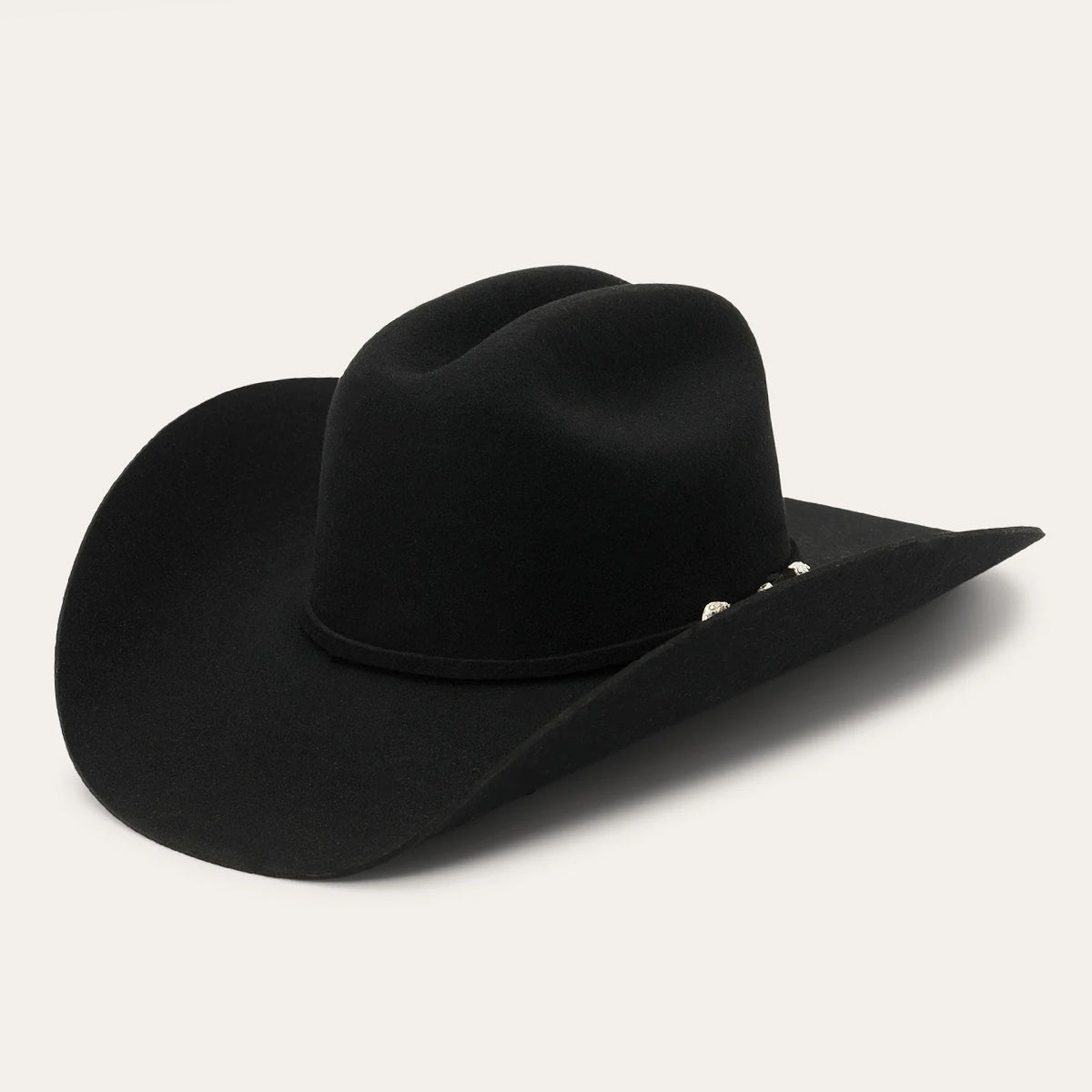 Stetson Duncan 4X Black Felt Cowboy Hat