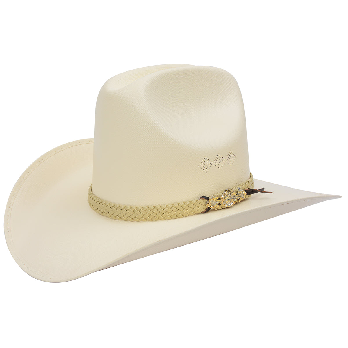 Tombstone Quarter Horse shantung straw western hat.
