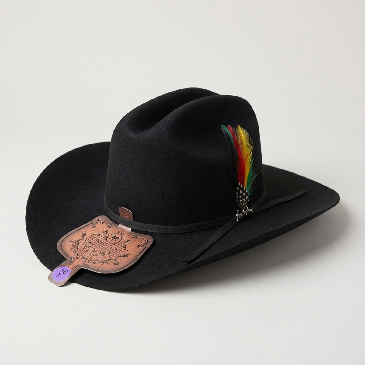 Tombstone 10X Chaparral Black Felt Cowboy Hat