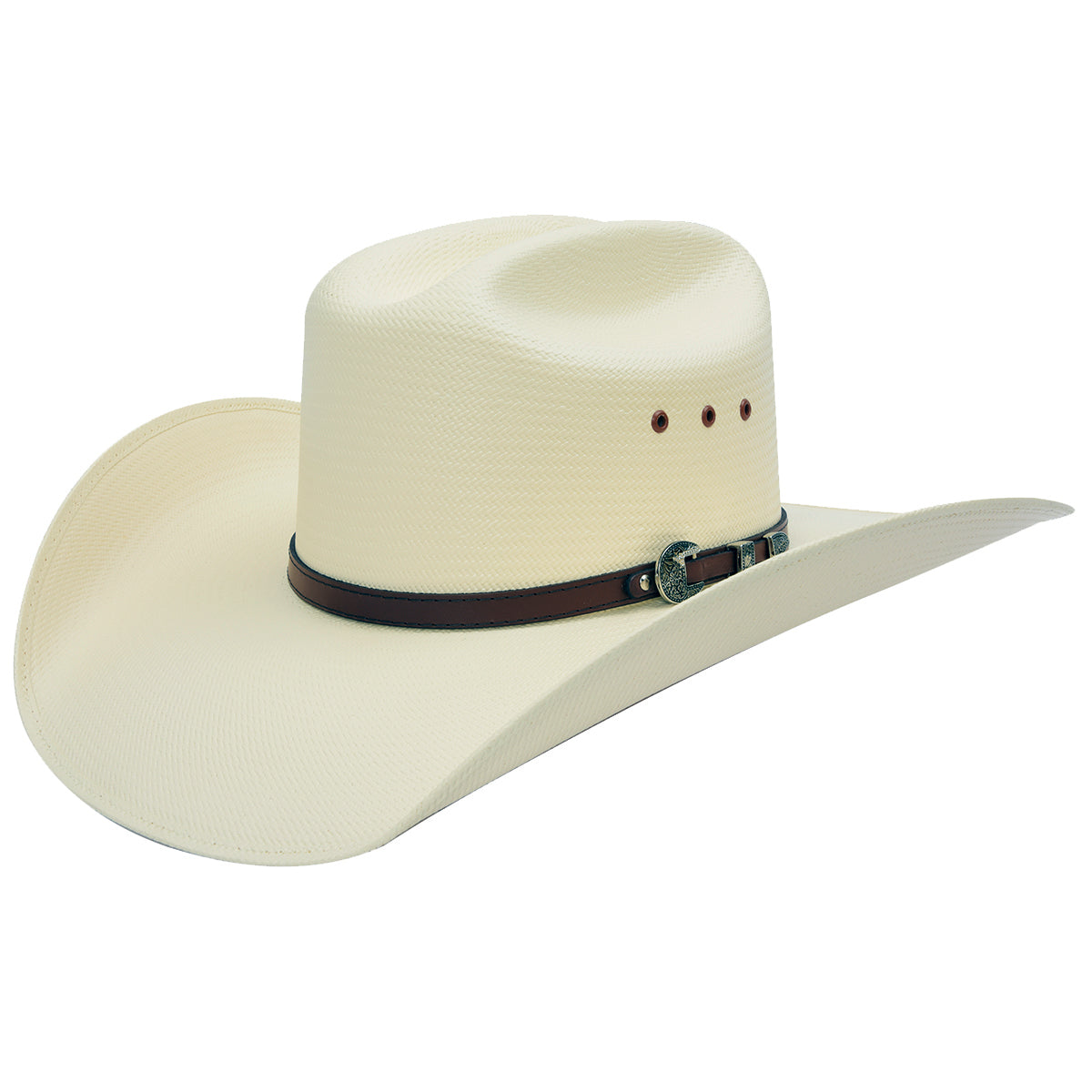Tombstone Roper 30x Shantung straw cowboy hat.