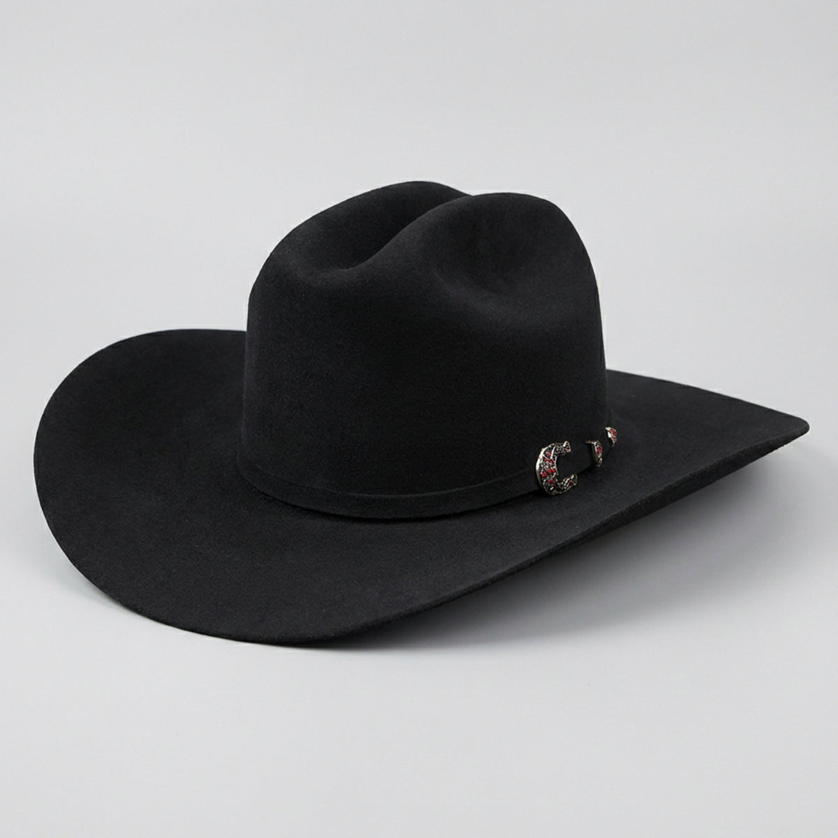Tombstone 50X Chaparral Black Beaver Felt Cowboy Hat