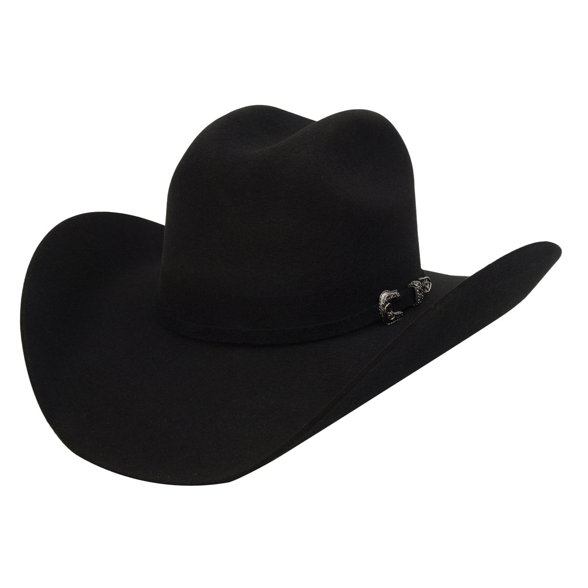 Tombstone Este Oeste black felt cowboy hat.