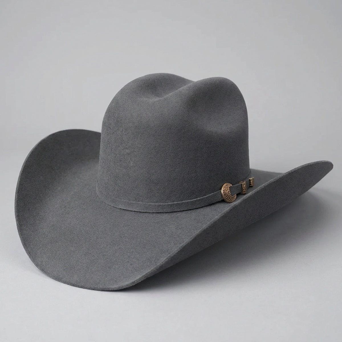 Tombstone Este Oeste Granite Grey Felt Western Hat