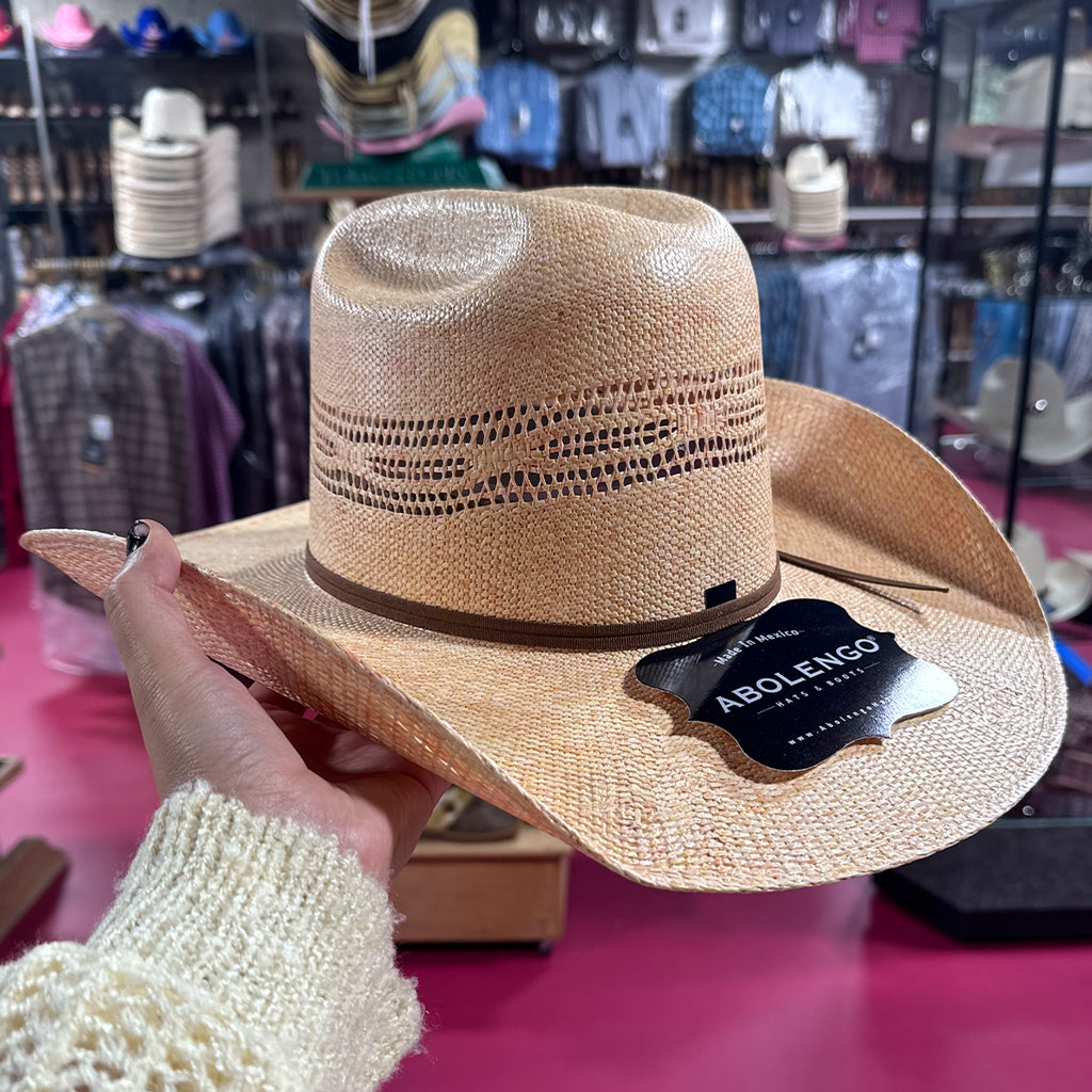Abolengo High Cattleman Bangora Cowboy Hat display picture 1