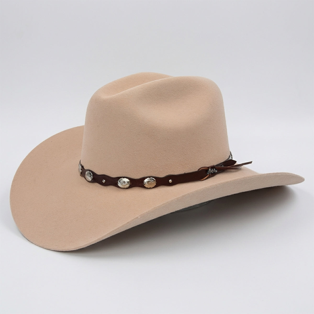 Tombstone Denver beige felt western hat.