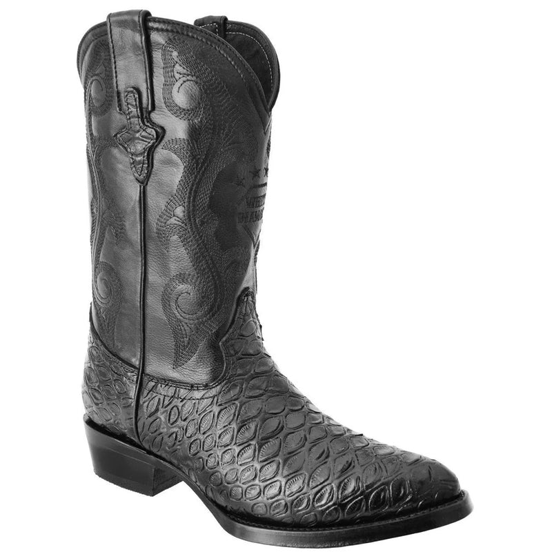 Black printed Anteater boot