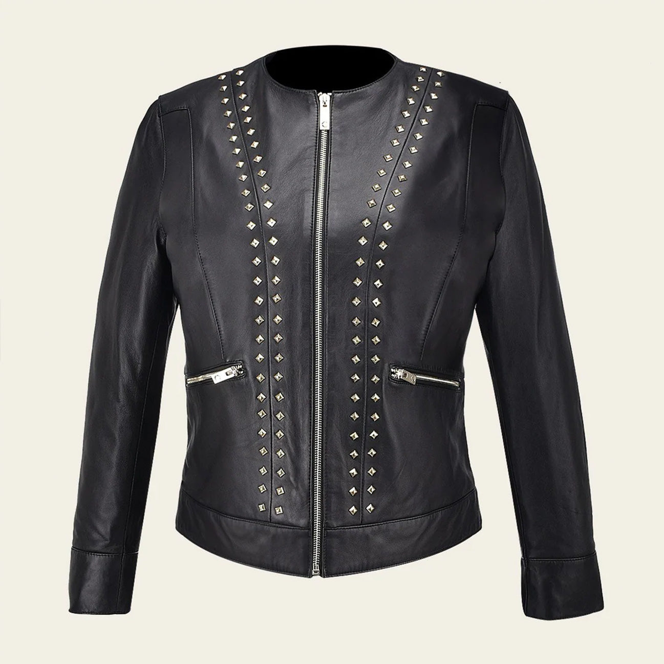 Women's Cuadra Jacket Studded Leather
