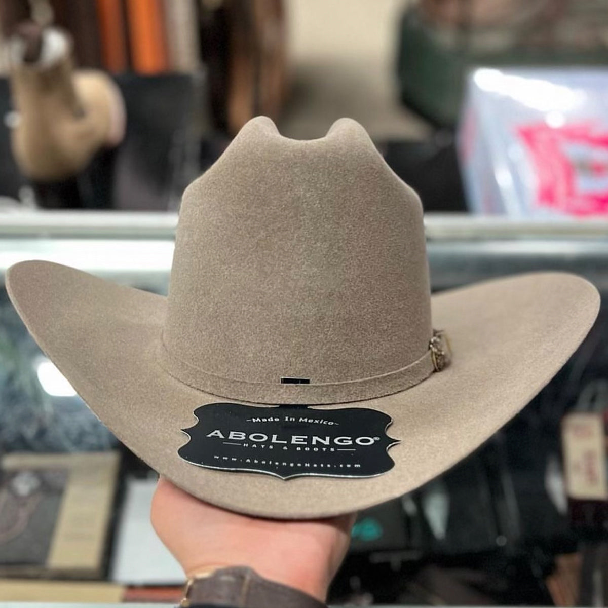 Abolengo Rancheron 1000x Natural Cowboy Felt Hat