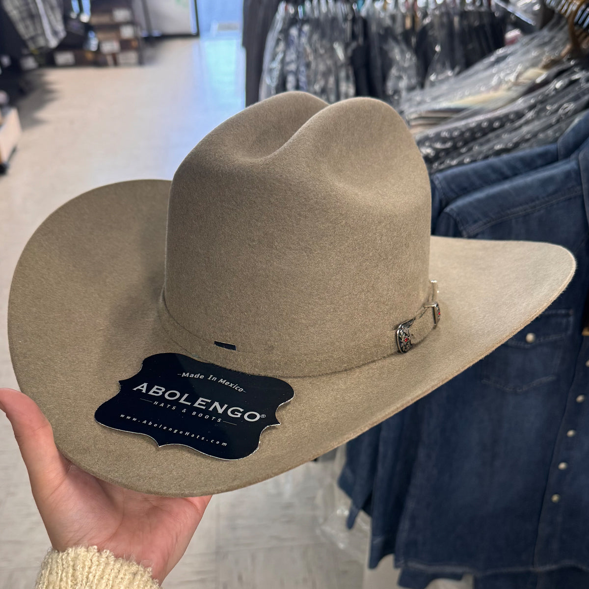 Abolengo Sinaloa 1000x Natural Cowboy Felt Hat