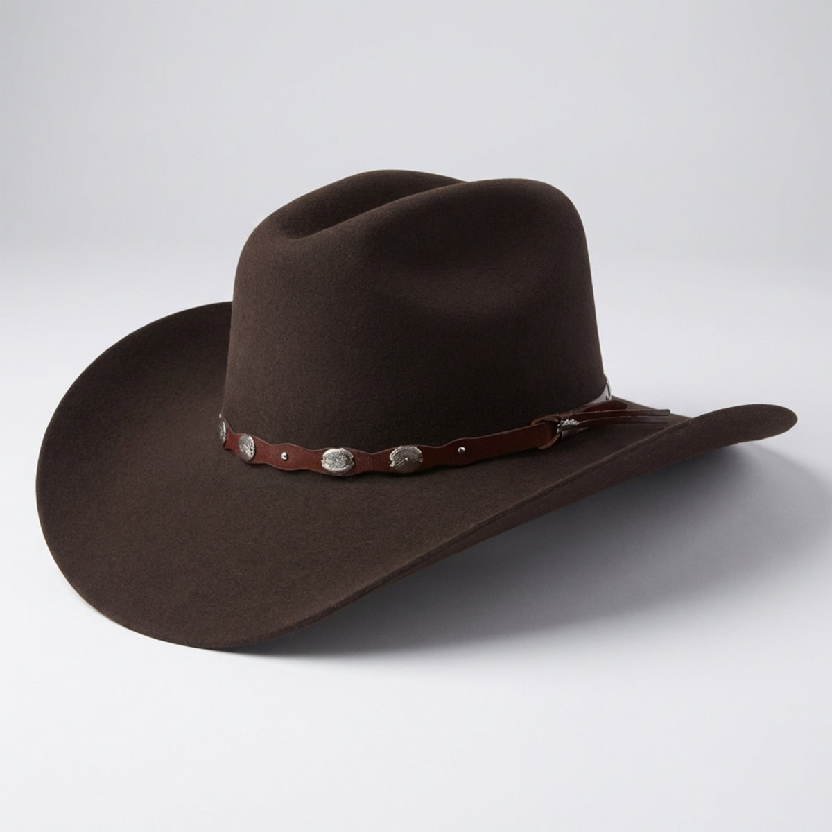 Tombstone Denver brown felt western hat.