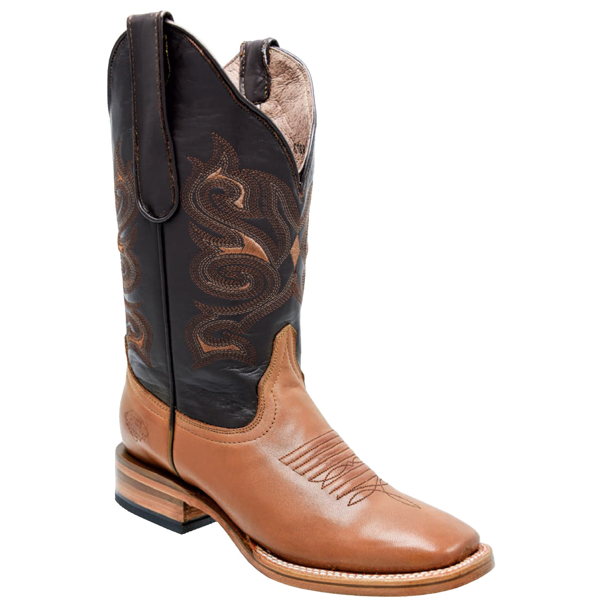 Brown Gold Cowgirl Boots